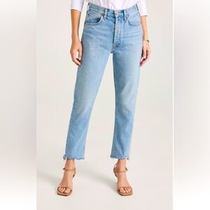 Agolde Riley crop jeans